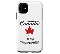 Custodia per iPhone 11 Il Canada è il mio posto felice