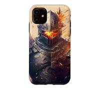 Custodia per iPhone 11 Il guerriero delle fiamme