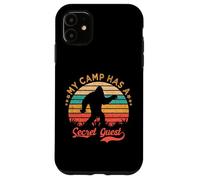Custodia per iPhone 11 Il mio campo ha un ospite segreto che crede in Bigfoot Camper