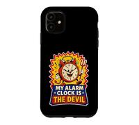 Custodia per iPhone 11 IL MIO OROLOGIO DI ALLARME È IL DIAVOLO DIVER