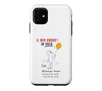 Custodia per iPhone 11 Il Mio Umore Poldo Palloncino Ironico Divertente