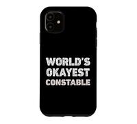 Custodia per iPhone 11 Il poliziotto divertente del mondo
