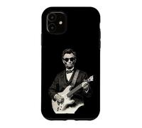 Custodia per iPhone 11 Il presidente Abraham Lincoln suona la chitarra con gli occhiali da sole
