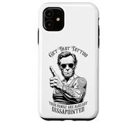 Custodia per iPhone 11 Il presidente tatuato divertente Abraham Lincoln ottiene quel tatuaggio