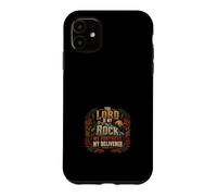 Custodia per iPhone 11 Il Signore è la mia roccia Il mio Salmo Fortezza 18 2