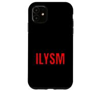 Custodia per iPhone 11 ILYSM Retro 80s Text Slang Significativo Design Minimale