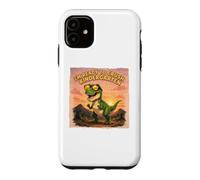 Custodia per iPhone 11 I'm Ready to Crush Kindergarten Dinosaur Boy First Day Kid