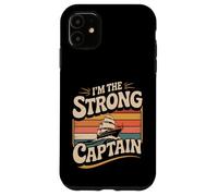Custodia per iPhone 11 I'm The Strong Captain Capo della nave in barca -