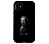 Custodia per iPhone 11 Immanuel Kant Classico Ritratto filosofo illuminista