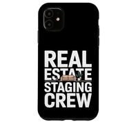 Custodia per iPhone 11 Immobiliare Staging Crew Agente immobiliare Home Stager