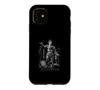 Custodia per iPhone 11 Imperatore romano AUGUSTUS Antica Roma Statua