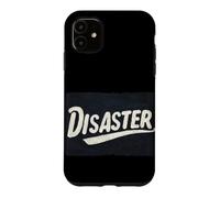 Custodia per iPhone 11 Impressionante Disastro Discorso Costume