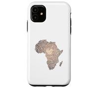 Custodia per iPhone 11 Impronta digitale dell'Africa della melanina