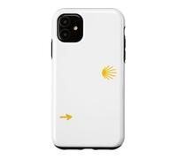 Custodia per iPhone 11 Impronte verso la Vieira del Camino di Santiago,