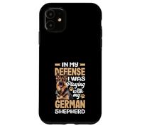 Custodia per iPhone 11 In La Mia Difesa Era Giocare Con Il Mio Pastore