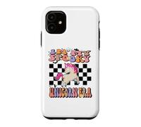 Custodia per iPhone 11 In My Spooky Unicorn Era Groovy Halloween Animals Costume