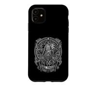 Custodia per iPhone 11 In Odin we trust - Vikings Norse Odin Valhalla - Black White