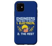 Custodia per iPhone 11 Ingegnere Elettrico Carriera Per Nerd Ingegnere Elettrico