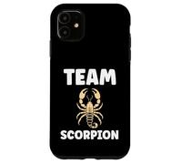 Custodia per iPhone 11 Insect Scorpion animals arachnids simple team Scorpion