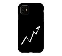 Custodia per iPhone 11 Investor design con grafico azionario per day trader
