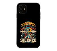 Custodia per iPhone 11 Io sono colui che distrugge il silenzio con il mio forte trombone