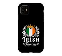 Custodia per iPhone 11 Irish Princess Ireland Flag Proud Irish Girl