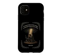Custodia per iPhone 11 Isaiah 4110 - Preghiera cristiana del cavaliere di fede, design
