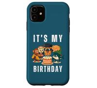 Custodia per iPhone 11 It's My Birthday Compilation Italiano Brainrot Meme Bambini Ragazzi