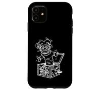 Custodia per iPhone 11 Jack In The Box Toy Uniforme da dipendente dell'asilo nido