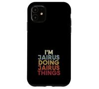 Custodia per iPhone 11 Jairus Name Jairus Personalized Name First Given