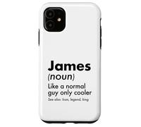 Custodia per iPhone 11 James Like A Normal Guy Only Cooler Legend King Nome
