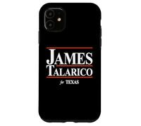 Custodia per iPhone 11 James Talarico Texas Retro Vintage