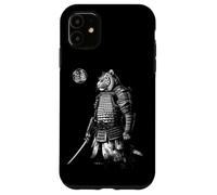 Custodia per iPhone 11 Japanese Aesthetics Tiger Samurai Beast Graphic