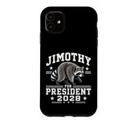 Custodia per iPhone 11 Jimothy per il presidente 2028 Elezione procione divertente