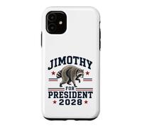 Custodia per iPhone 11 Jimothy per il presidente 2028 Elezione procione divertente