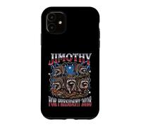 Custodia per iPhone 11 Jimothy per il presidente 2028 Elezione procione divertente