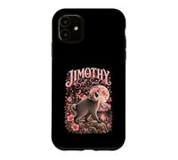 Custodia per iPhone 11 Jimothy Raccoon Soft Soul Divertente Virale Jimothy Meme Procione
