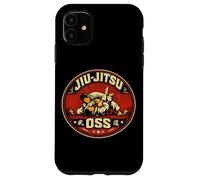 Custodia per iPhone 11 Jiu Jitsu OSS Arti marziali brasiliane Sport da combattimento