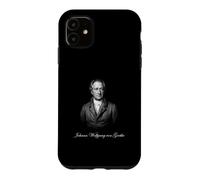 Custodia per iPhone 11 Johann Wolfgang von Goethe Classico Ritratto