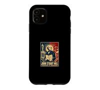 Custodia per iPhone 11 John Stuart Mill sull'economia politica della libertà
