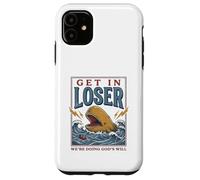 Custodia per iPhone 11 Jonah and the Whale Funny Christian Bible Story God