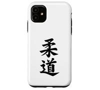 Custodia per iPhone 11 Judo Kanji Personaggi Arte Marziale Giapponese