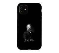Custodia per iPhone 11 Jules Verne Classic Fantascienza Autore Omaggio