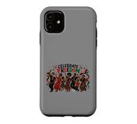 Custodia per iPhone 11 Juneteenth Celebrate Freedom African American Family