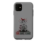 Custodia per iPhone 11 Juneteenth Freedom Day From Chains to Change