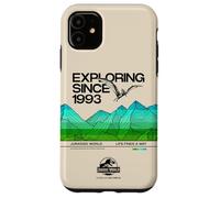 Custodia per iPhone 11 Jurassic World Exploring Since 1993