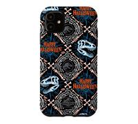 Custodia per iPhone 11 Jurassic World Happy Halloween Bones All Over Print
