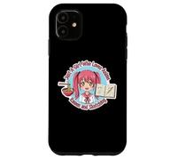 Custodia per iPhone 11 Just A Girl Who Loves Anime Ramen And Sketching Artist Art