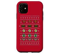 Custodia per iPhone 11 Justice League Justice Shields Christmas Sweater