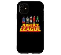 Custodia per iPhone 11 Justice League Standing Above